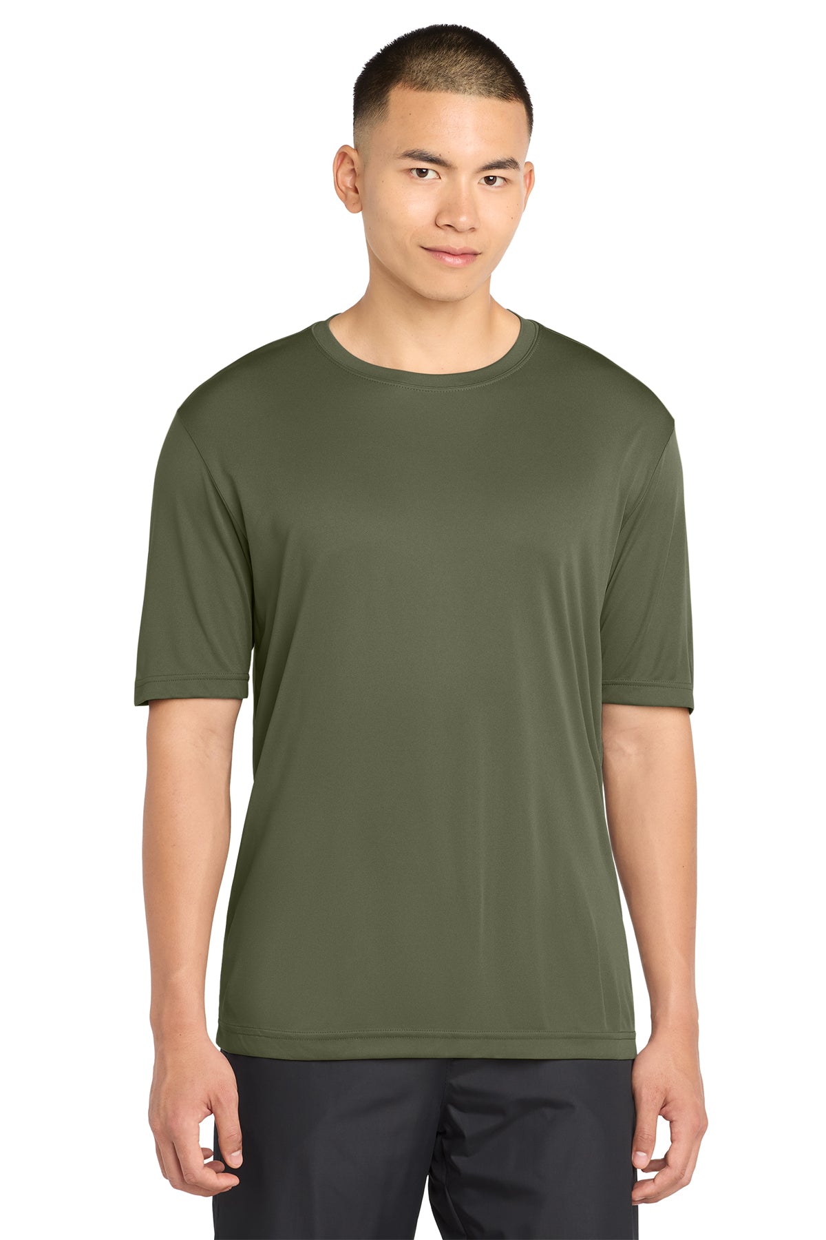 SportTek Olive Drab Green Shirt