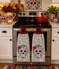 YarnAna's Handmade Kitchen Towels Halloween