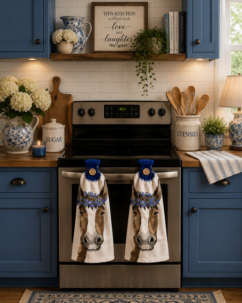YarnAna's Handmade Kitchen Towels Snuggles