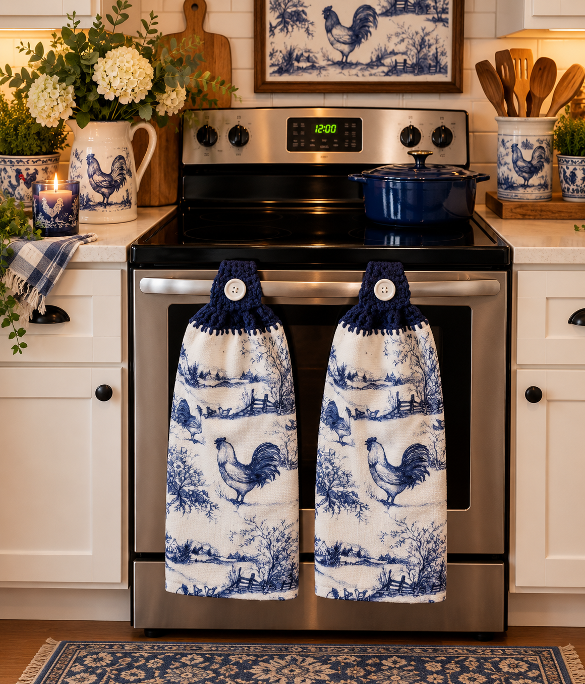 YarnAna's Handmade Kitchen Towels Country Living