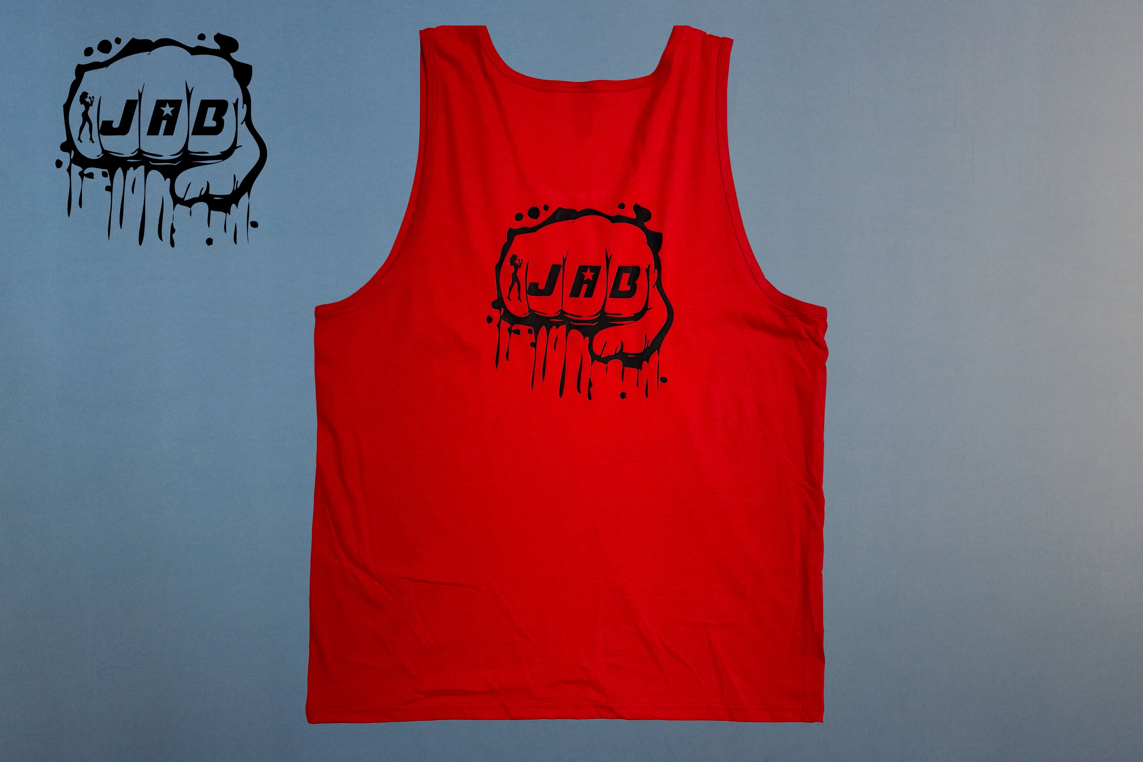 JAB Custom Men's Concert Tank Top w/Black Logo