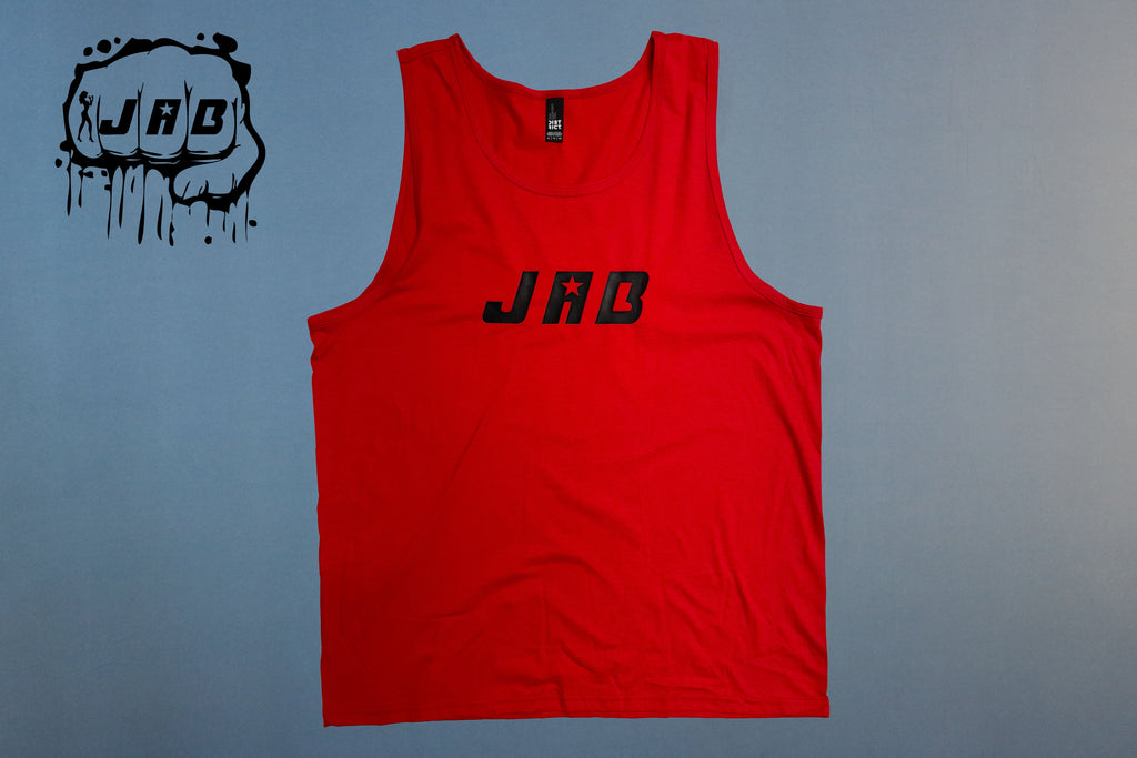 JAB Custom Men's Concert Tank Top w/Black Logo