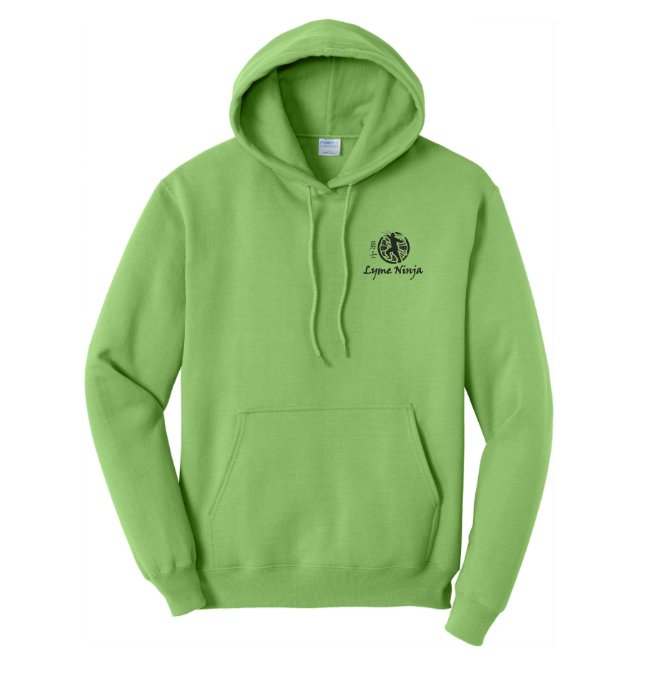 Lyme Ninja Lime Hoodie
