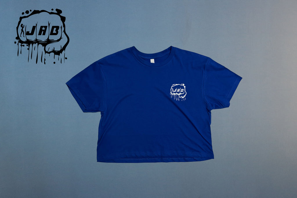 JAB Custom Women's Ideal Cropped Top w/White Logo