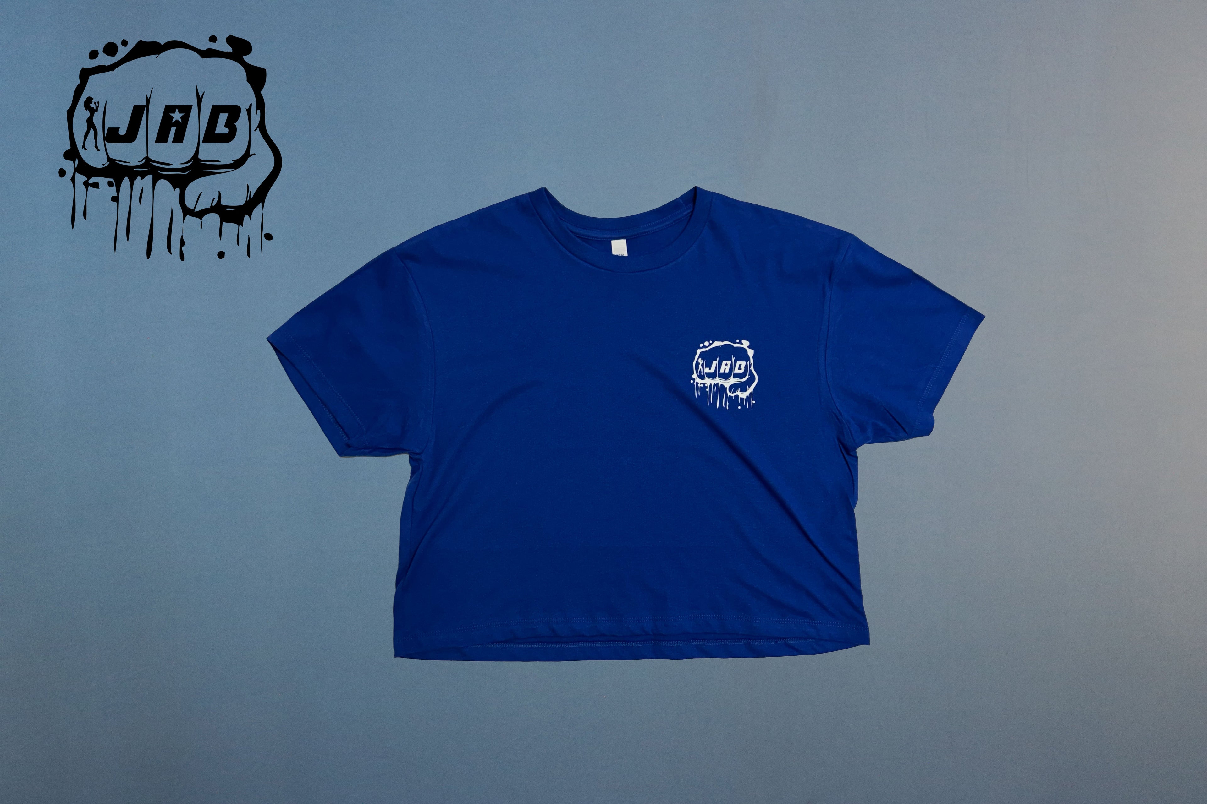 JAB Custom Women's Ideal Cropped Top w/White Logo