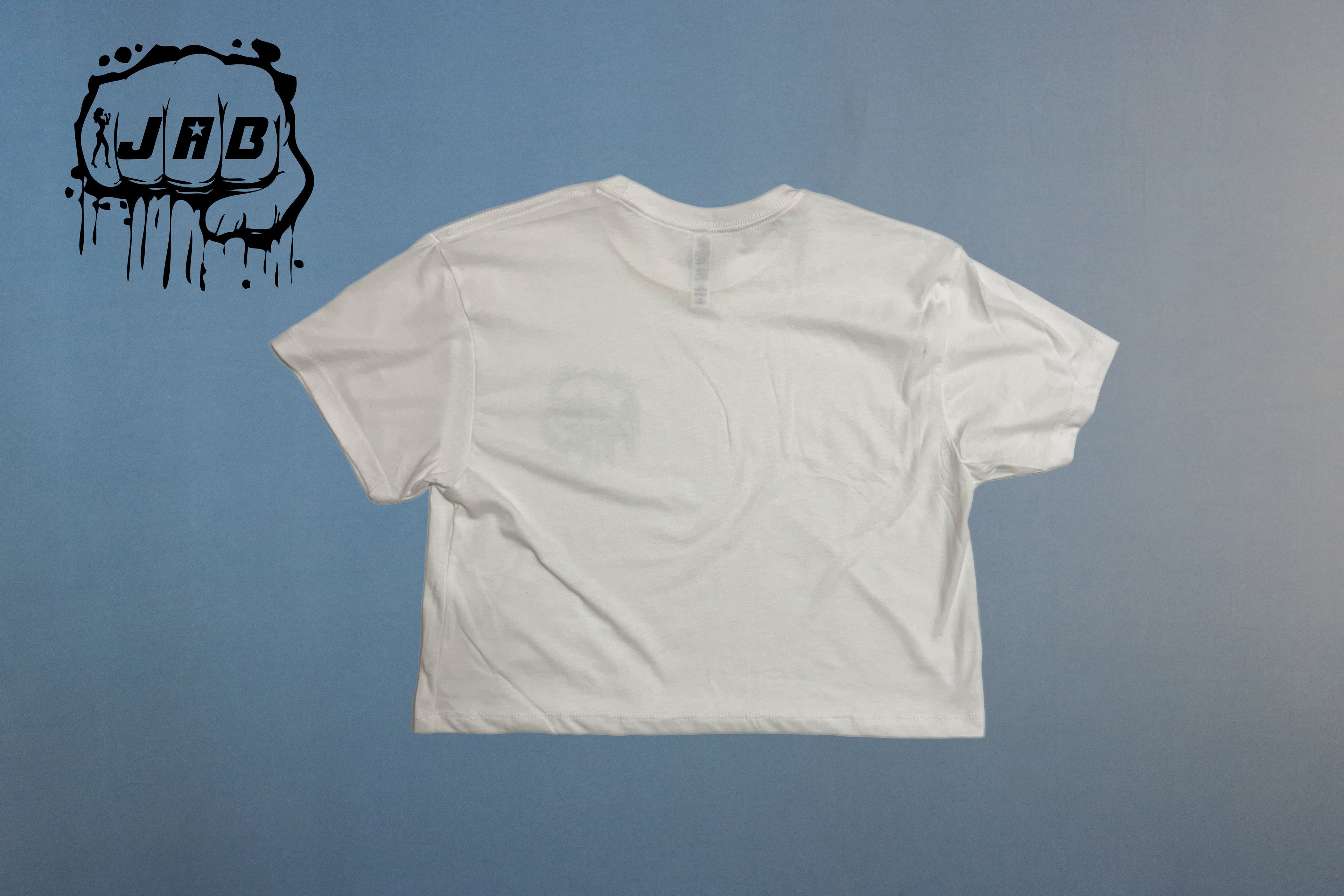 JAB Custom Women's Ideal Cropped Top w/Pink Logo