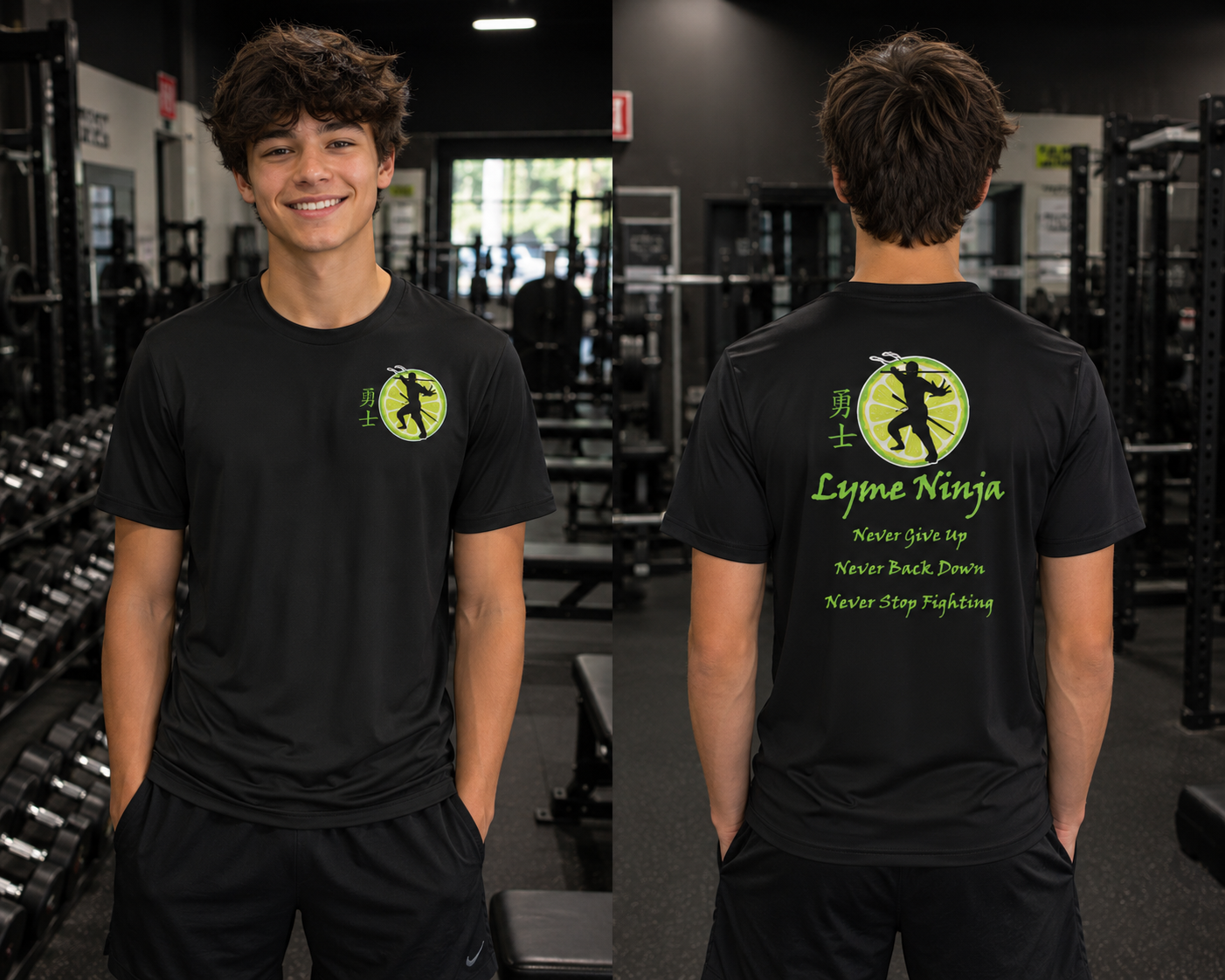Lyme Ninja Short Sleeve Shirt **YOUTH**