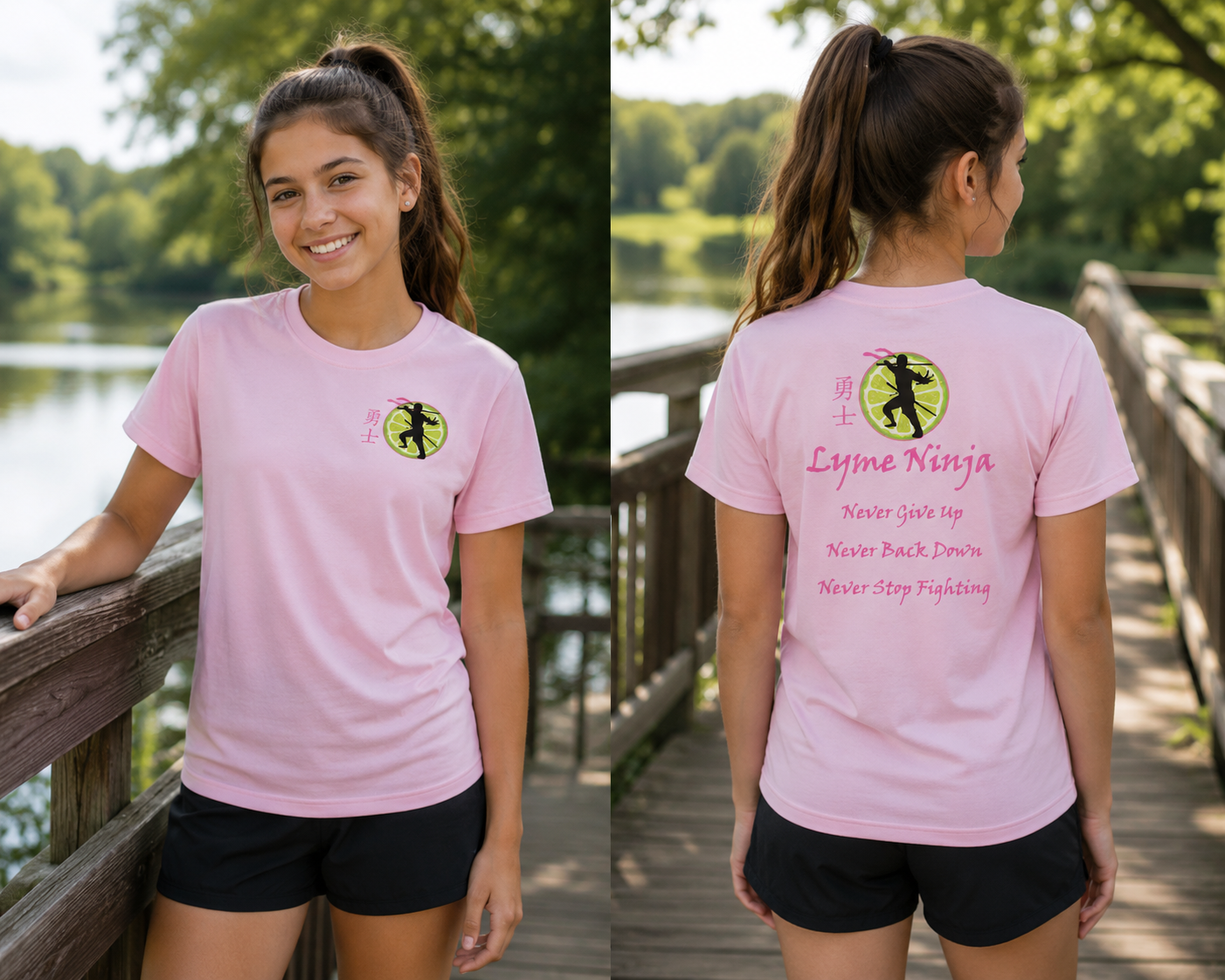 Lyme Ninja Family ***YOUTH*** T-Shirt