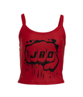 JAB Women's Spaghetti Strap Tank w/Black Logo