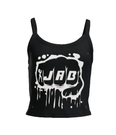 JAB Women's Spaghetti Strap Tank w/White Logo