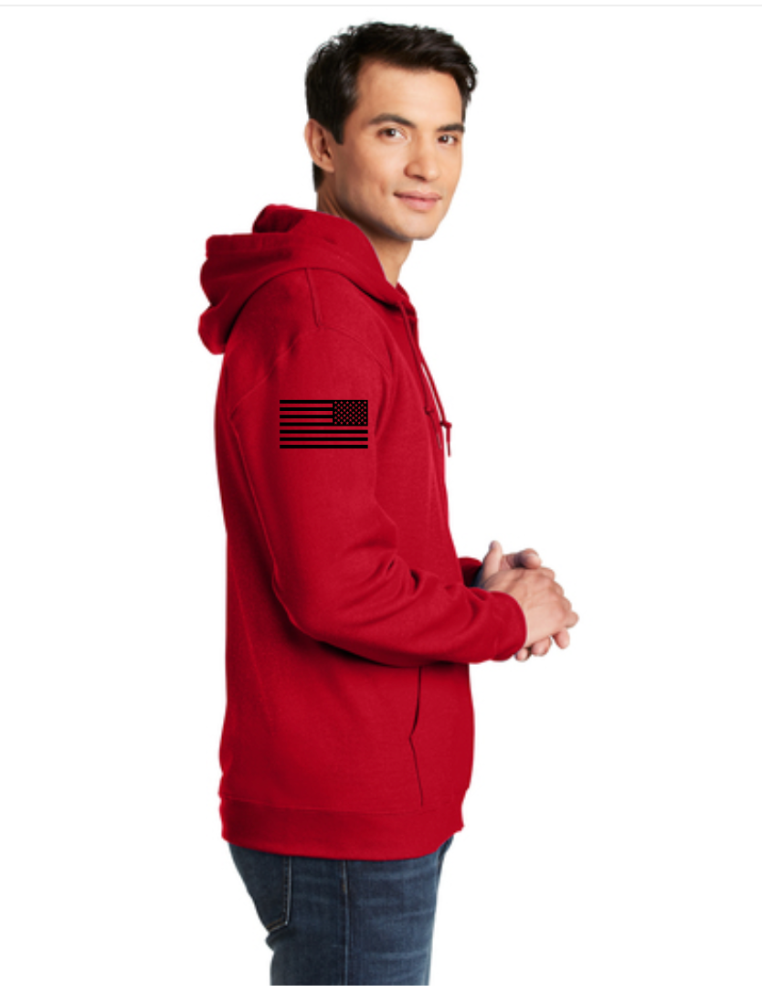 JAB Custom Zip Hoodie w/Black Logo