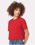 JAB Custom Women's Ideal Cropped Top w/White Logo