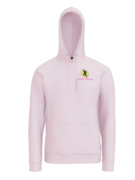Lyme Ninja Pink Hoodie