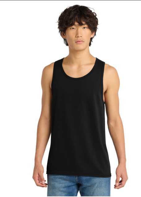 JAB Custom Men's Concert Tank Top w/White Logo