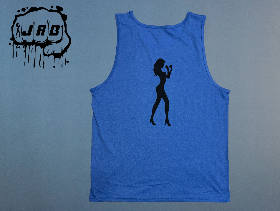 JAB Custom Men's Concert Tank Top w/Black Logo