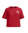 JAB Custom Women's Ideal Cropped Top w/White Logo