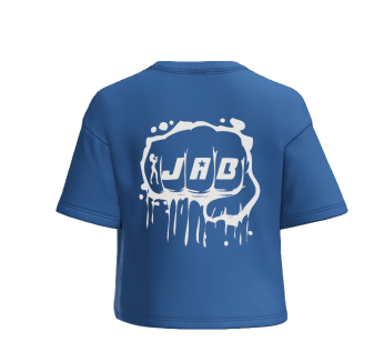 JAB Custom Women's Ideal Cropped Top w/White Logo