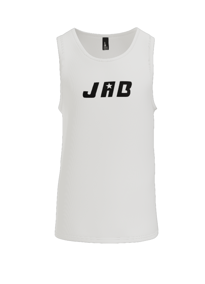 JAB Custom Men's Concert Tank Top w/Black Logo