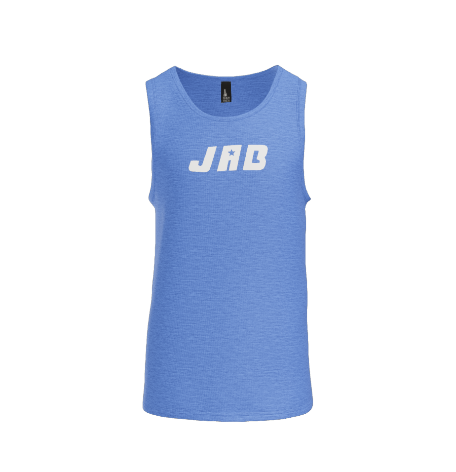 JAB Custom Men's Concert Tank Top w/White Logo