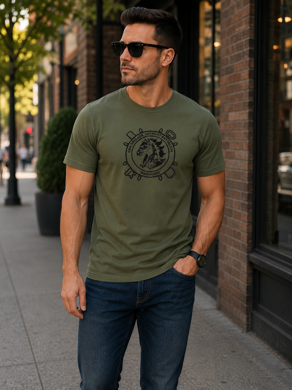 Warhorse Softstyle Cotton T-Shirt