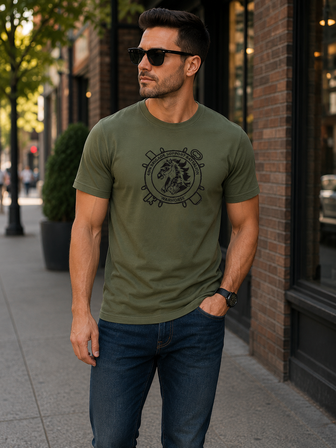 Warhorse Softstyle Cotton T-Shirt