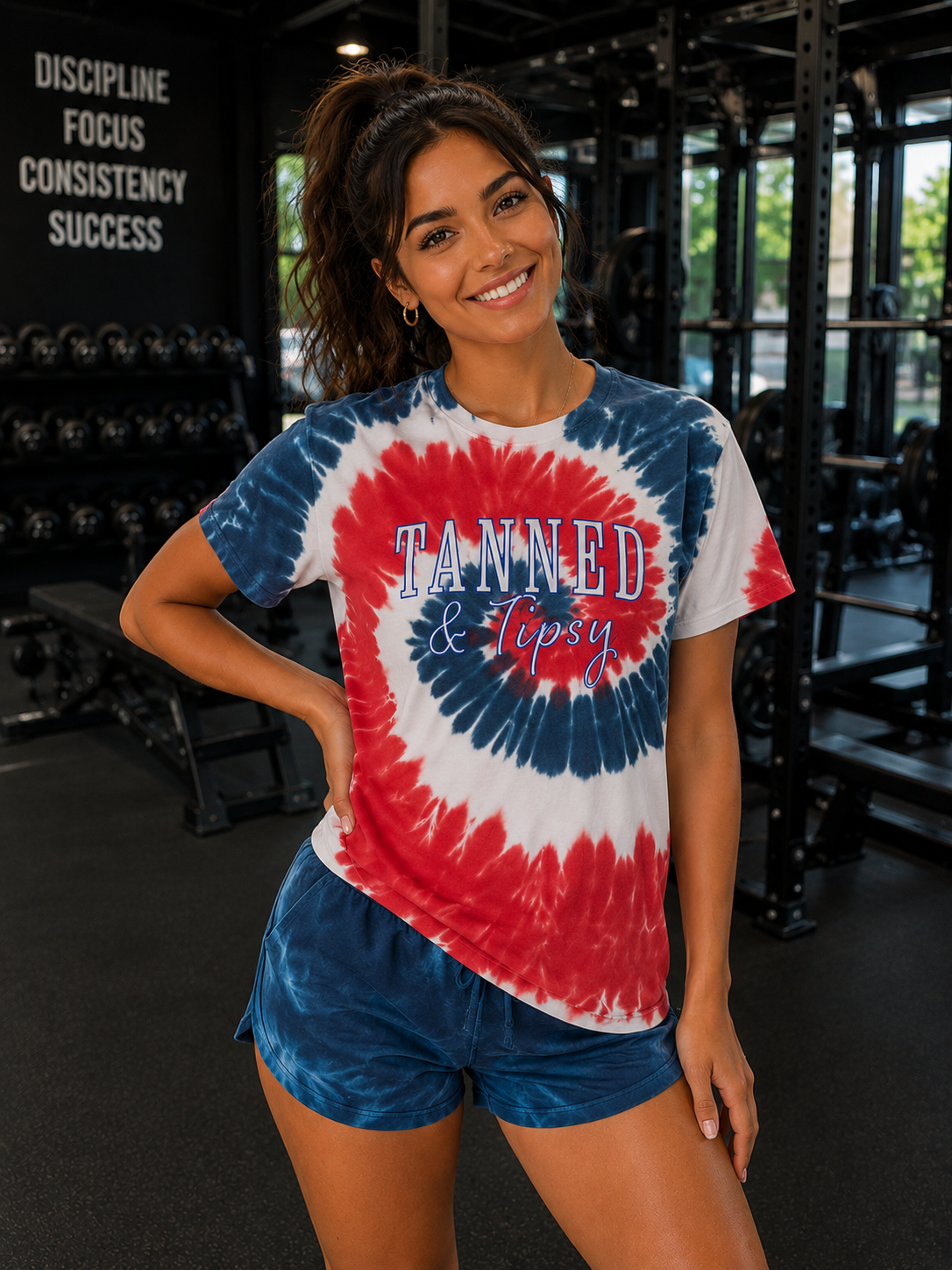 JAB Custom USA Tie Dye T-shirt