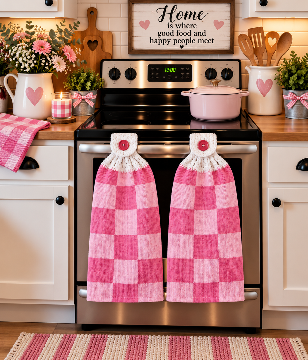 YarnAna's Handmade Kitchen Towels Summer Days