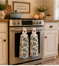 YarnAna's Handmade Kitchen Towels No Place Like Home